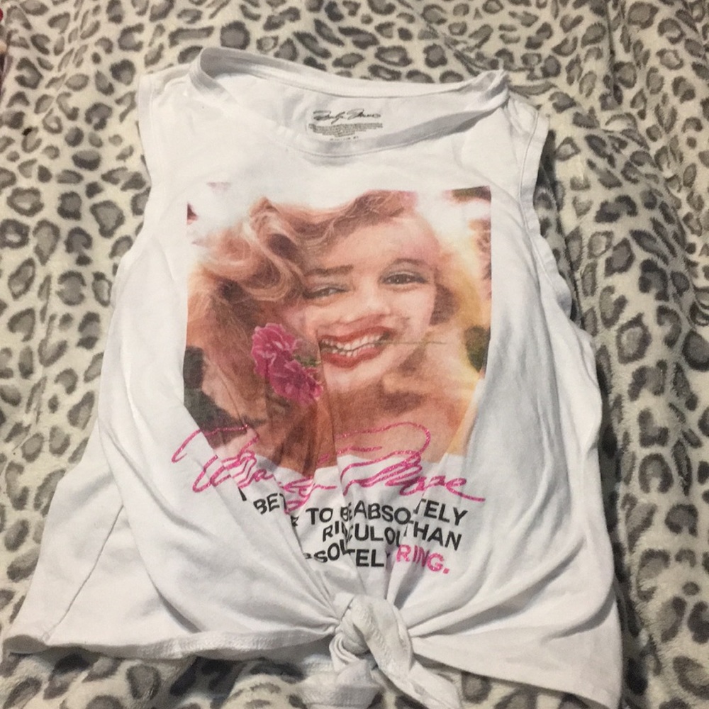 Marilyn Monroe crop top